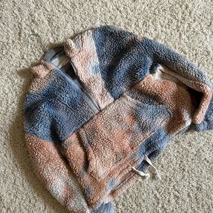 Multi-colored Cropped Sweater